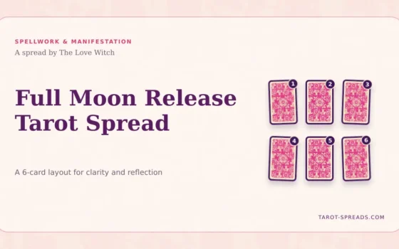 Full Moon Release Tarot Spread featured image