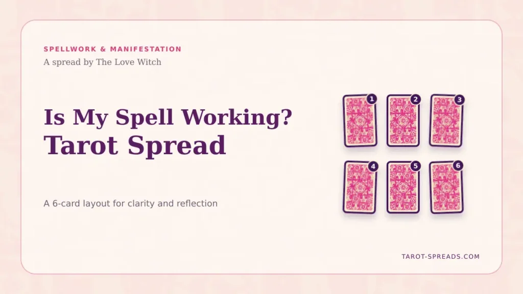 Is My Spell Working? Tarot Spread featured image