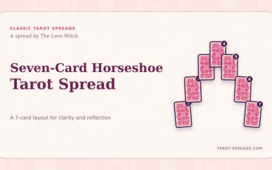 Seven-Card Horseshoe Tarot Spread featured image