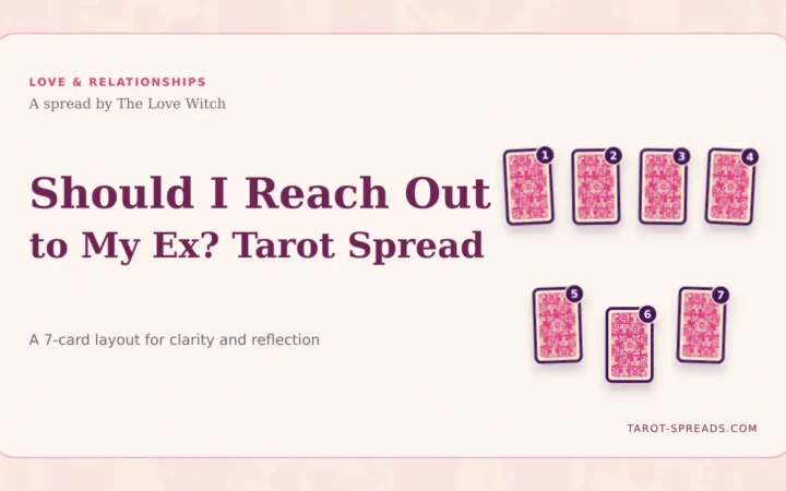Should I Reach Out to My Ex? Tarot Spread featured image