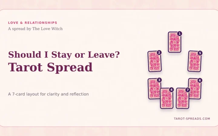 Should I Stay or Leave This Relationship? Tarot Spread featured image