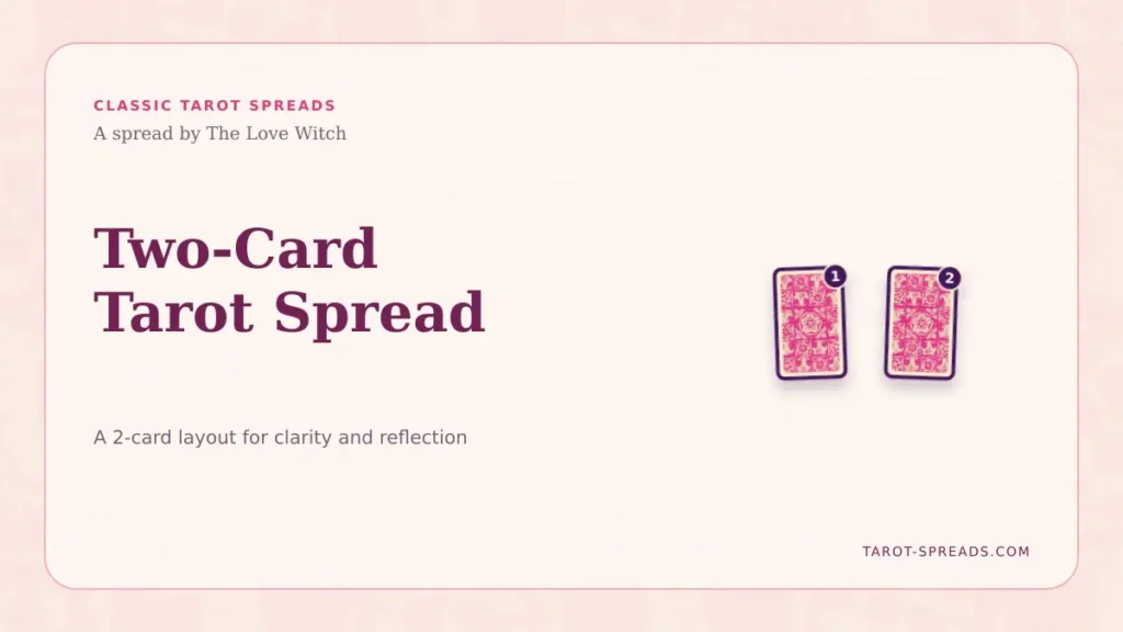 Two-Card Tarot Spread featured image