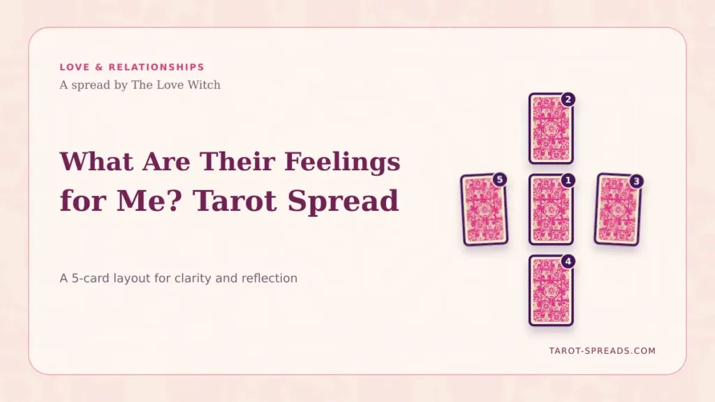 What Are Their Feelings for Me? Tarot Spread featured image