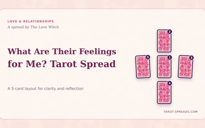 What Are Their Feelings for Me? Tarot Spread featured image