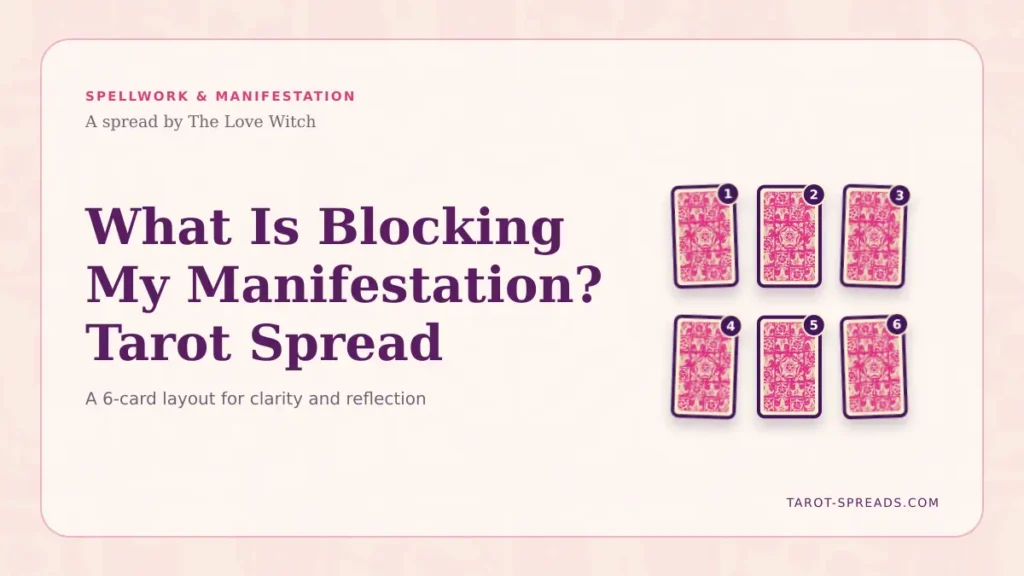 What Is Blocking My Manifestation? Tarot Spread featured image