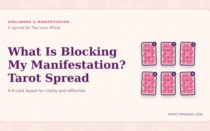 What Is Blocking My Manifestation? Tarot Spread featured image