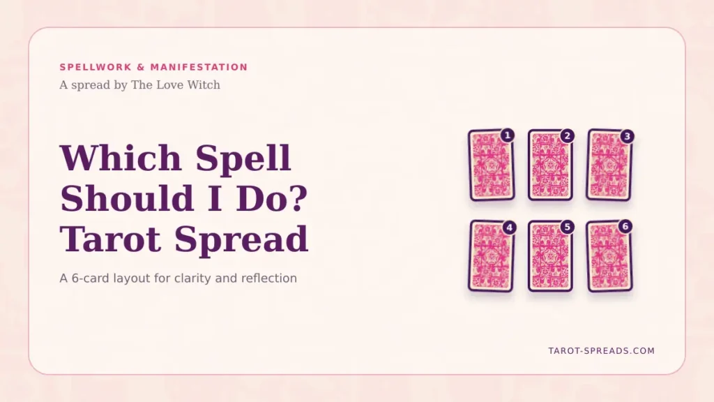 Which Spell Should I Do? Tarot Spread featured image