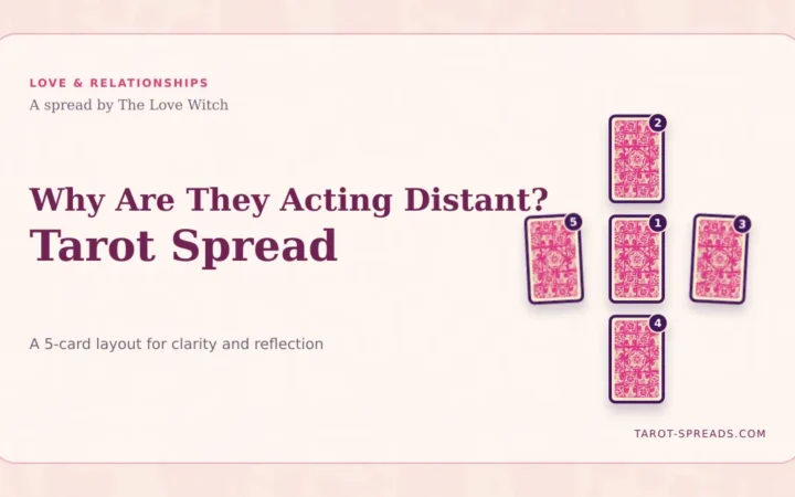 Why Are They Acting Distant? Tarot Spread featured image